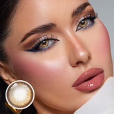 Deema Brown Coloured Contact Lenses